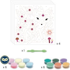 Sables colorés Garden lights - Djeco 2