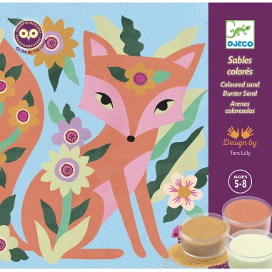 Sables colorés Garden lights - Djeco Sables colorés Garden lights - Djeco
