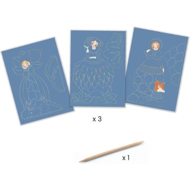 Jolies robes Les Petits Cadeaux - Djeco Jolies robes Les Petits Cadeaux - Djeco