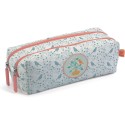 Trousse double compartiments motifs romantiques - Djeco