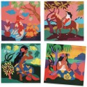 Polynésie - Cartes à Peindre façon Paul Gauguin - Djeco Polynésie - Cartes à Peindre façon Paul Gauguin - Djeco