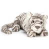Peluche Sacha tigre blanc petit - 29cm - Jellycat