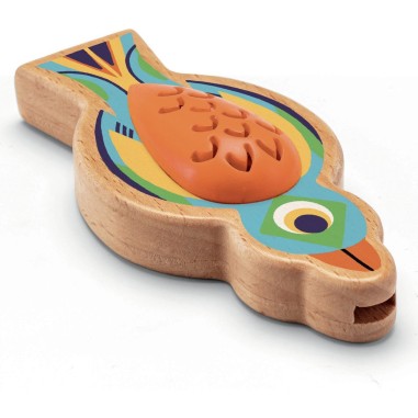 Kazoo Oiseau Coloré dès 3 ans - Djeco Kazoo Oiseau Coloré dès 3 ans - Djeco