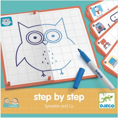 Eduludo - Step by step Symetrie and Co - Djeco Eduludo - Step by step Symetrie and Co - Djeco