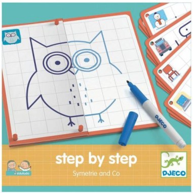 Eduludo - Step by step Symetrie and Co - Djeco Eduludo - Step by step Symetrie and Co - Djeco