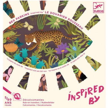 Inspired by Le douanier Rousseau - Candides - Djeco Inspired by Le douanier Rousseau - Candides - Djeco