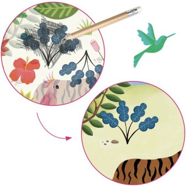 Inspired by Le douanier Rousseau - Candides - Djeco Inspired by Le douanier Rousseau - Candides - Djeco