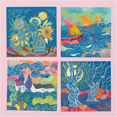 Inspired by Vincent Van Gogh - Le Sud - Djeco Inspired by Vincent Van Gogh - Le Sud - Djeco