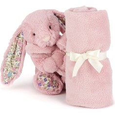 Doudou Couverture Rose Lapin Tulipe Blossom - Jellycat 2