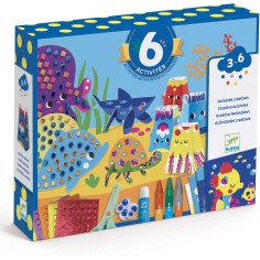 Coffret multi-activités pour les petits - La mer et ses plaisirs - Djeco