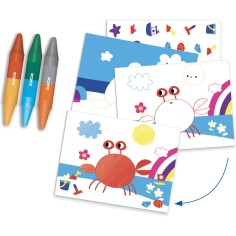 Coffret multi-activités pour les petits - La mer et ses plaisirs - Djeco 2