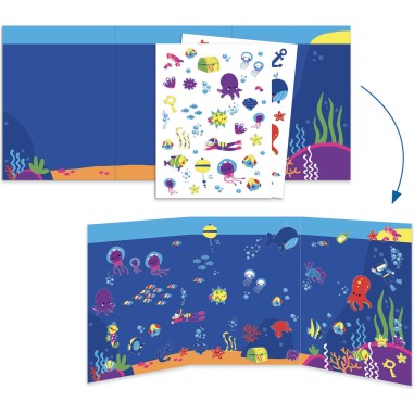 Coffret multi-activités pour les petits - La mer et ses plaisirs - Djeco Coffret multi-activités pour les petits - La mer et ses plaisirs - Djeco