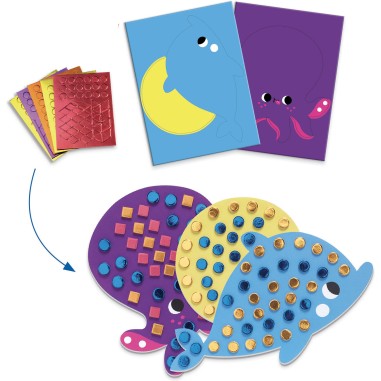 Coffret multi-activités pour les petits - La mer et ses plaisirs - Djeco Coffret multi-activités pour les petits - La mer et ses plaisirs - Djeco
