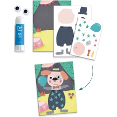 Coffret multi-activités pour les petits - Les animaux et leurs maisons - Djeco 2