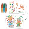 Coffret multi-activités pour les petits - Les animaux et leurs maisons - Djeco Coffret multi-activités pour les petits - Les animaux et leurs maisons - Djeco