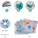 Kit creatif Artistic loops primavera - Djeco Kit creatif Artistic loops primavera - Djeco