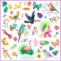 Stickers fleurs et animaux Paradise - Djeco