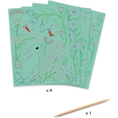 Rencontres - Cartes À Gratter - Djeco Rencontres - Cartes À Gratter - Djeco