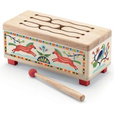 Wooden Drum Tambour en bois - Djeco
