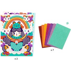 Mosaïques Kokeshis Muxxi - Djeco 2