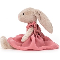 Lapin peluche Lottie robe de soirée rose - Jellycat 2