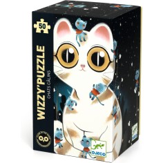 Wizzy Puzzle - Chats Câlins - 50 Pièces - Djeco