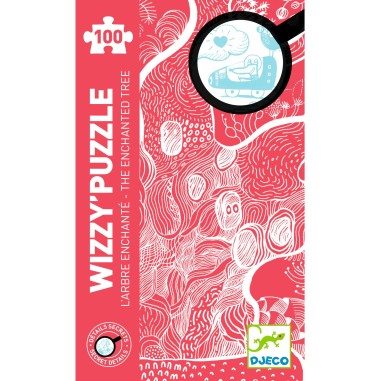 Wizzy Puzzle - L'Arbre Enchanté - 100 Pièces - Djeco Wizzy Puzzle - L'Arbre Enchanté - 100 Pièces - Djeco