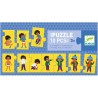 Puzzle frise Je m'habille de dès 3 ans - Djeco