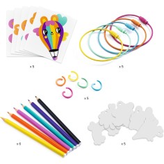 Porte-clefs kawaï Artistic Plastic - Djeco 2