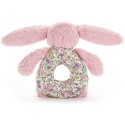 Hochet lapin rose blossom tulip bunny grabber - Jellycat