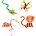 Boîte à créer des Animaux de la jungle - Djeco Boîte à créer des Animaux de la jungle - Djeco