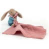 Doudou Couverture Rose Lapin Rambler - Jellycat