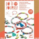 Perles papier et bracelets à créer Pop et acidulés - Do it Yourself - Djeco