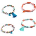 Perles papier et bracelets à créer Pop et acidulés - Do it Yourself - Djeco