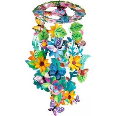 Suspension décorative à peindre Springtime - Do it Yourself - Djeco Suspension décorative à peindre Springtime - Do it Yourself - Djeco