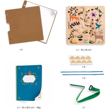 Presse et herbier à créer Petit botaniste - Do it Yourself - Djeco Presse et herbier à créer Petit botaniste - Do it Yourself - Djeco
