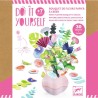Délicat bouquet de fleurs papier à créer Do it Yourself - Djeco