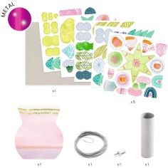 Délicat bouquet de fleurs papier à créer Do it Yourself - Djeco 2