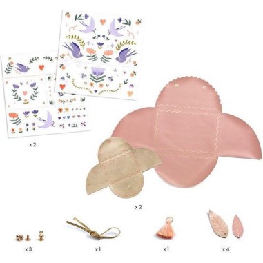 Pochettes à créer Sweet fashionista - Do it Yourself - Djeco Pochettes à créer Sweet fashionista - Do it Yourself - Djeco