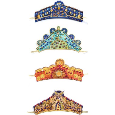 Enchanteresses Diadèmes mosaïques à décorer Do it Yourself - Djeco Enchanteresses Diadèmes mosaïques à décorer Do it Yourself - Djeco