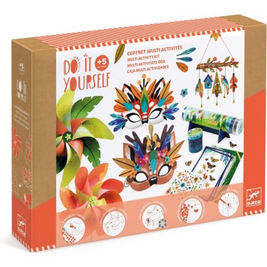 Coffret 5 activités Nature - Do it Yourself - Djeco Coffret 5 activités Nature - Do it Yourself - Djeco