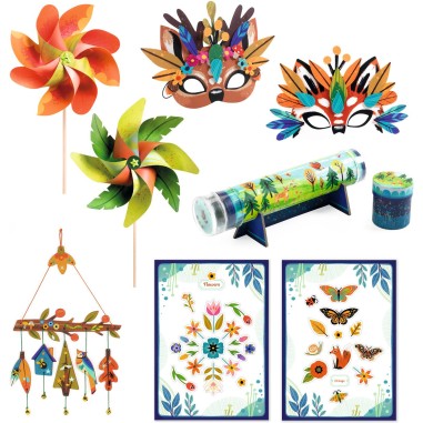 Coffret 5 activités Nature - Do it Yourself - Djeco Coffret 5 activités Nature - Do it Yourself - Djeco