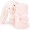 Doudou Couverture Lapin Rose Bashful - Jellycat