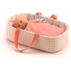 Pomea - Dormir - Couffin Pink Lines - Djeco 2