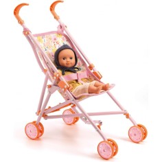 Pomea - La promenade - Poussette Flowers - 54 cm - Djeco 2