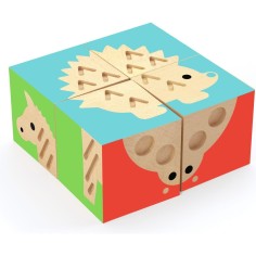 Cubes en bois Touch basic - Djeco