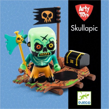 Skullapic figurines pirate Arty Toys - Djeco Skullapic figurines pirate Arty Toys - Djeco