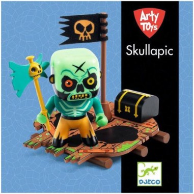 Skullapic figurines pirate Arty Toys - Djeco Skullapic figurines pirate Arty Toys - Djeco