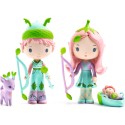 Lily & Sylvestre - Figurines Tinyly - Djeco