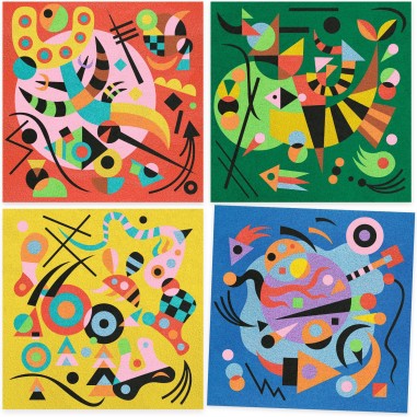 Sables colorés Abstractions - Inspired by Djeco Sables colorés Abstractions - Inspired by Djeco